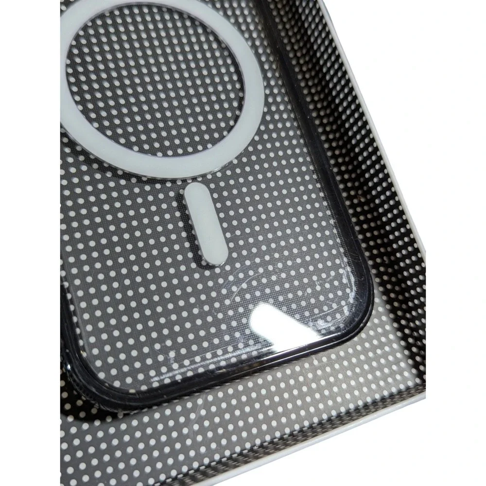Aa6U CASETiFY Impact Case w/ Magsafe for iPhone 16 - Clear/Black‎ Gently Used